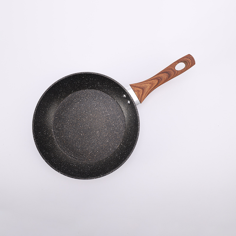 Suministro directo de fábrica maifan piedra plana antiadherente sartén filete sartén de imitación Die Casting pan