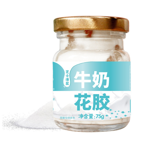 RunKang Pharmaceutical Fish Gelatin Bulk Wholesale Milk Flower Jelly Frozen Dessert for Women's Nourishment Pregnant Women Postpartum Freshly Stewed Jelly Frozen Dessert