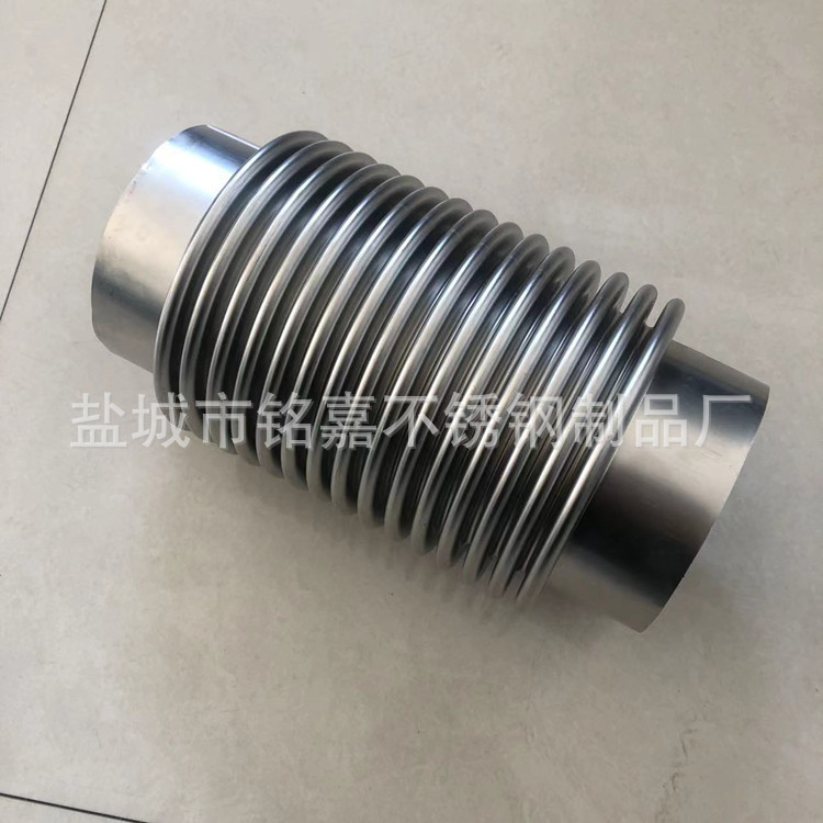 供应316不锈钢金属波纹管 补偿器轴内压高压法兰波纹膨胀节 可定