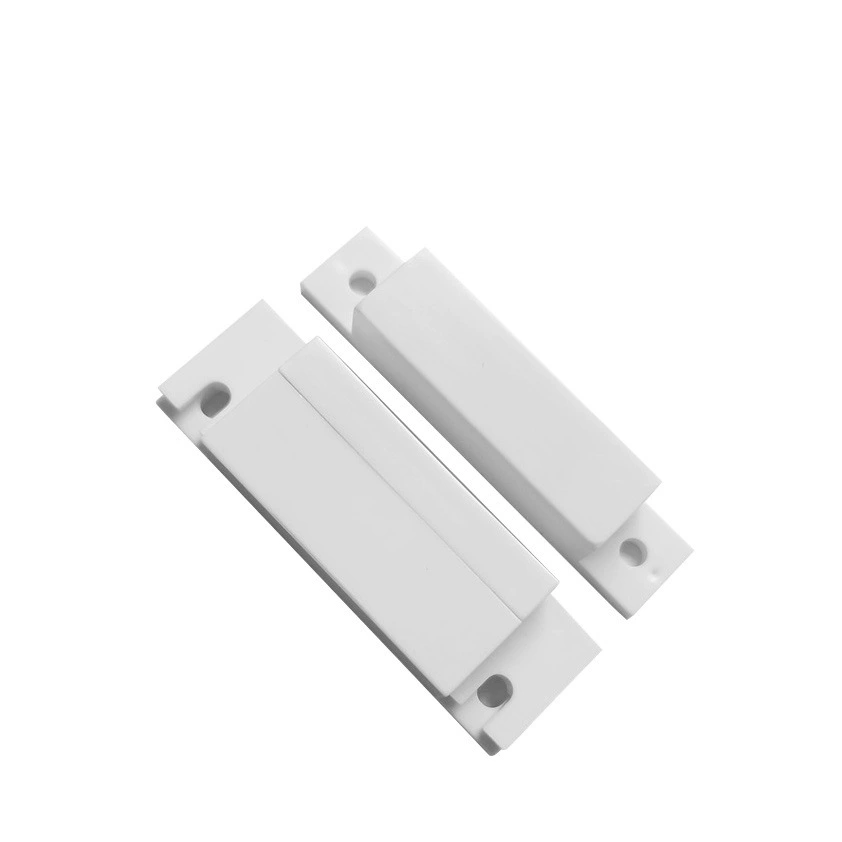 Настенный магнитный датчик-сигнализация для деревянных дверей, магнитный датчик-выключатель, специализированная противоугонная сигнализация, проводная, для международной торговли.