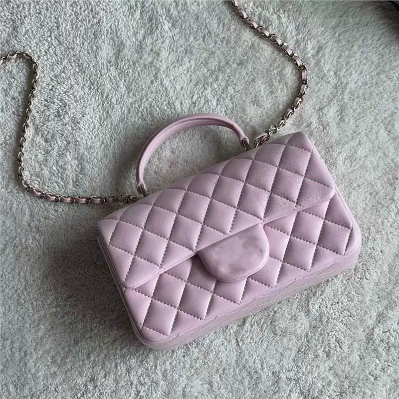 Bag, purse on chain, high-end, chain bag