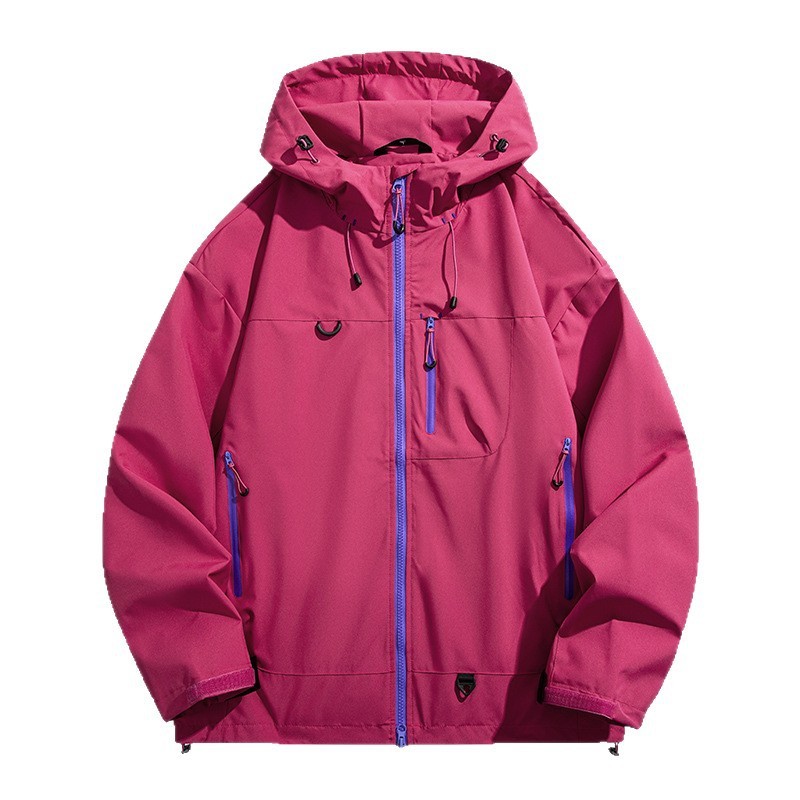 户外机能冲锋衣女秋冬户外三合一进藏旅行登山服防风防水情侣夹克|undefined