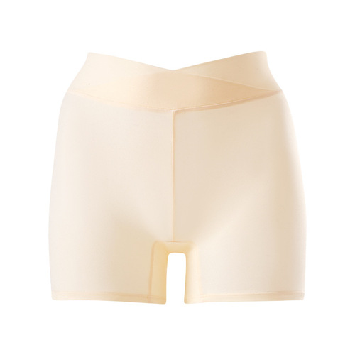 New maternity underwear safety pants two-in-one anti-exposure leggings summer ice silk style seamless pure cotton crotch boxer