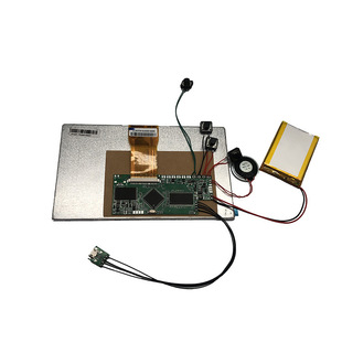 Hd 7inch Ips Video Greeting Card Player / Pcba Movement Button Control / Corporate Promotional Gifts