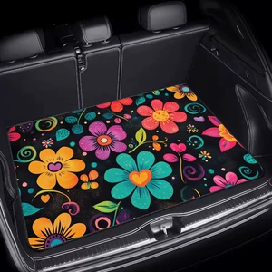 Universal car trunk mat, SUV trunk mat, decorative storage mat, dirt-resistant crystal velvet, cross-border mat, foot mat, blanket