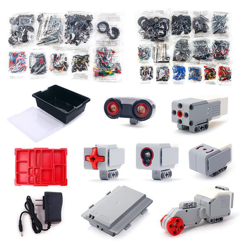 Compatible with Lego Education EV3 suit 45544 Science and Education Children's Building Blocks Assembled 45560 Toys Programming Robot