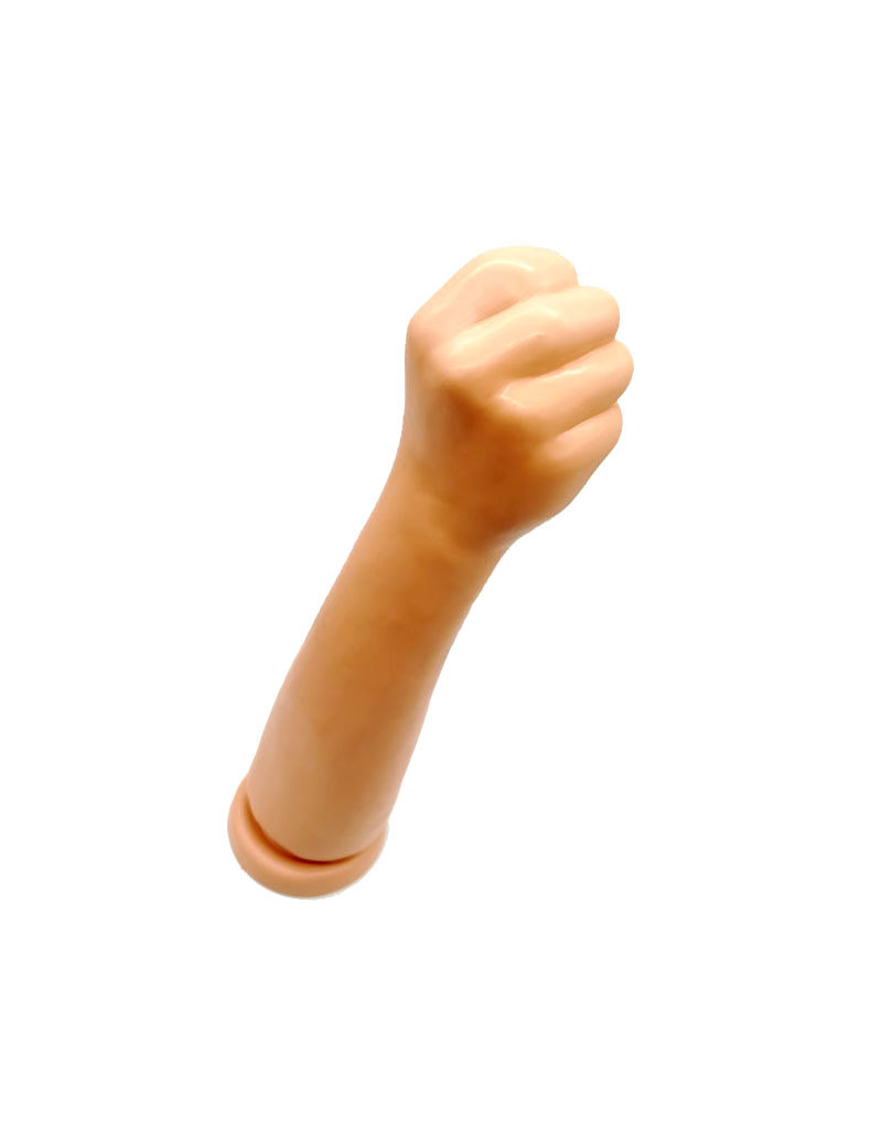 Fist-Shaped Anal Plug PVC Black High-Simulation Anal Expander Toy — detail image 5