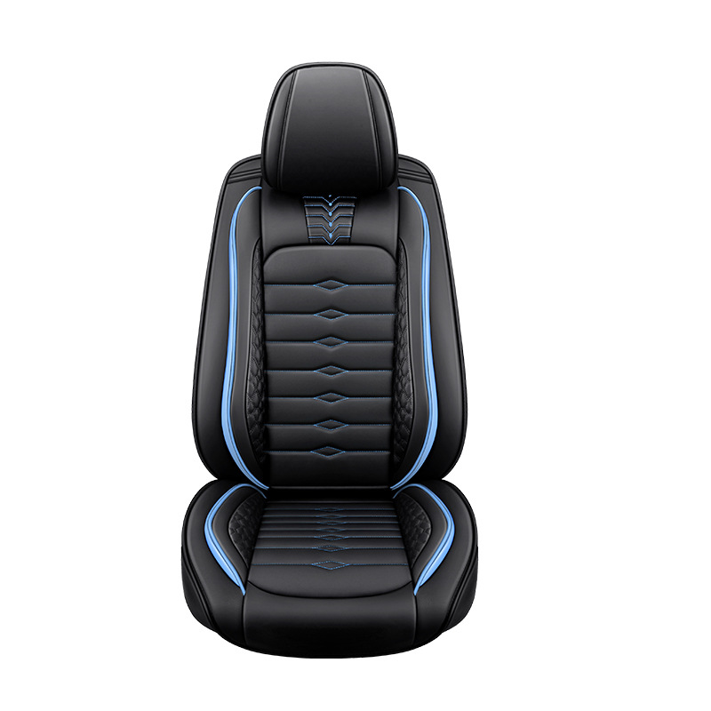 Universal – Leather Seat Cover Seat cushion, seat cover - blue