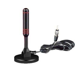 Car Cd Home Fm Fm Antenna Neutral Car Radio Antenna High Gain Large Suction Cup Disk Antenna