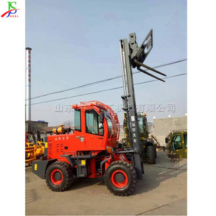 Diesel Cargo Loading and Unloading Forklift Logistics Transportation Loading Goods Electric Forklift Hydraulic Power Diesel Forklift