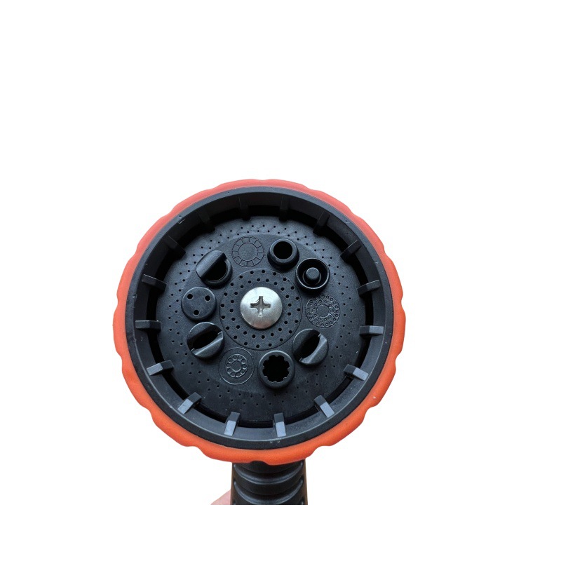 High-Pressure Car Wash Garden Water Gun Garden Gardening Flower Watering Tool 10 Functions Abs Plastic Garden Water Gun Apple Green