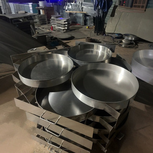 Stainless Steel Disc for Cured Goods, Stainless Steel Cover Plate, Stainless Steel Head for Duck Goods, Factory Supply