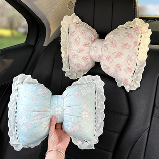 Car Headrest, Neck Pillow, Creative and Cute Car Cushion, Car Seat Pillow, Lumbar Support Set, Car Back Cushion