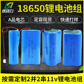 18650锂电池组12V电动车电池 消毒枪喷雾枪电池 空调发热服锂电池
