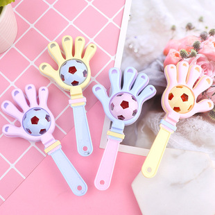 Children's Early Education Enlightenment Musical Instruments Parent-child Interaction Small Toys Hand-clap Soccer Rattle Fun to Push Small Gifts