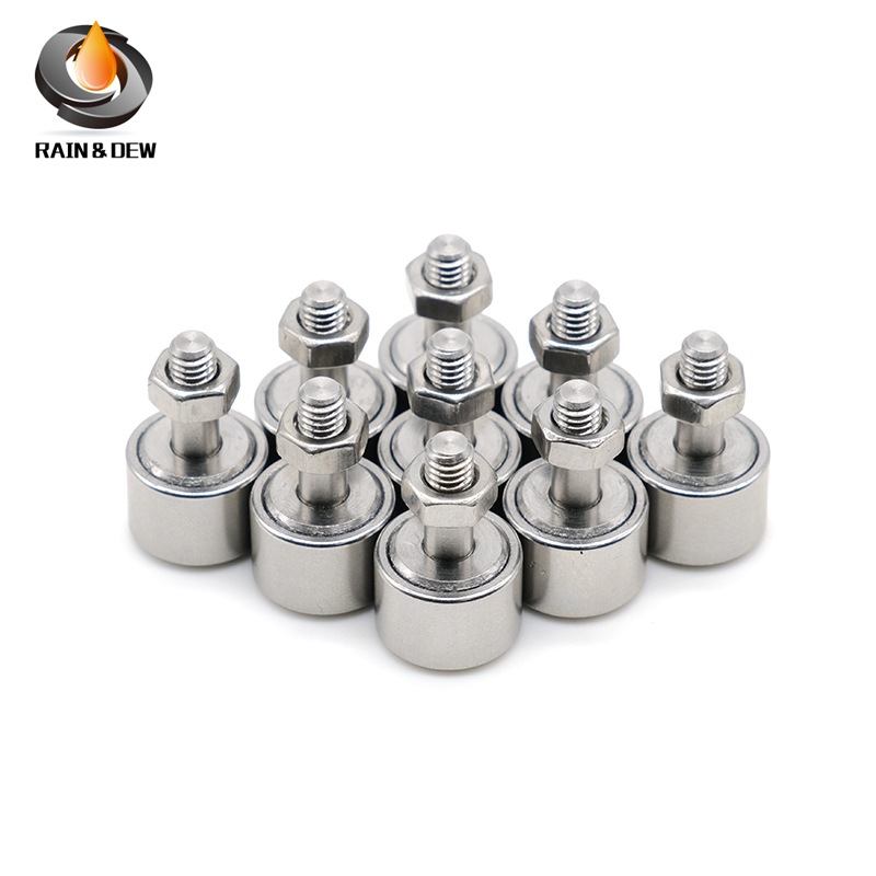 厂家直供440不锈钢凸轮轴承随动器CFS5V螺栓滚轮滚针轴承M5*10*18