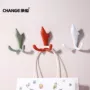 简约黑色彩色玄关衣钩
