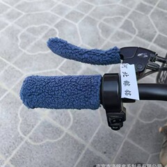 起爆電気自動車オートバイ三輪車は冬にベルベットをつけて保温して汎用的に防寒電気自動車のハンドルを厚くする