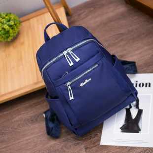 New backpack women's Korean-style fashionable 2022 casual fashionable Oxford cloth versatile student schoolbag lightweight backpack wholesale