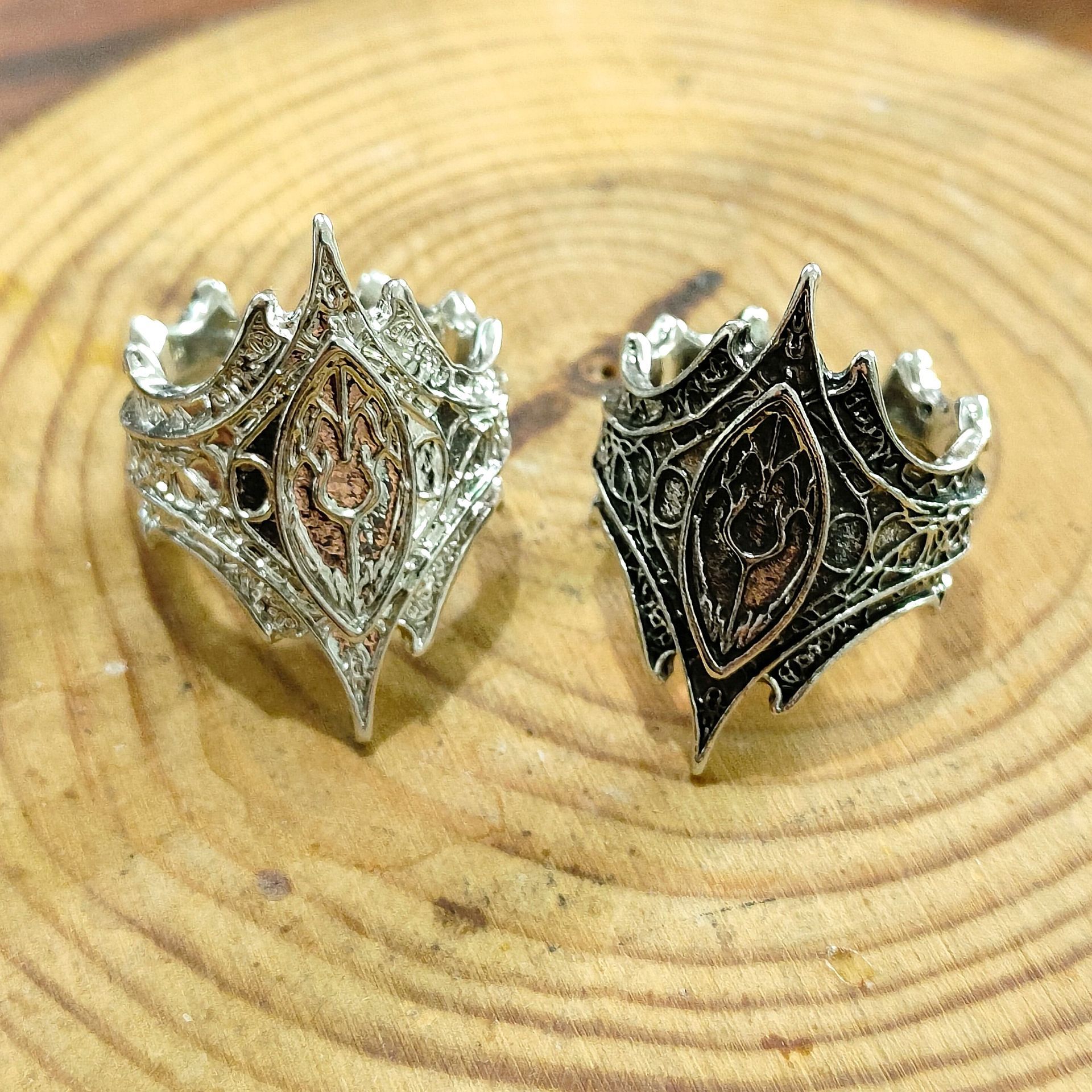 retro one size ring for men and women