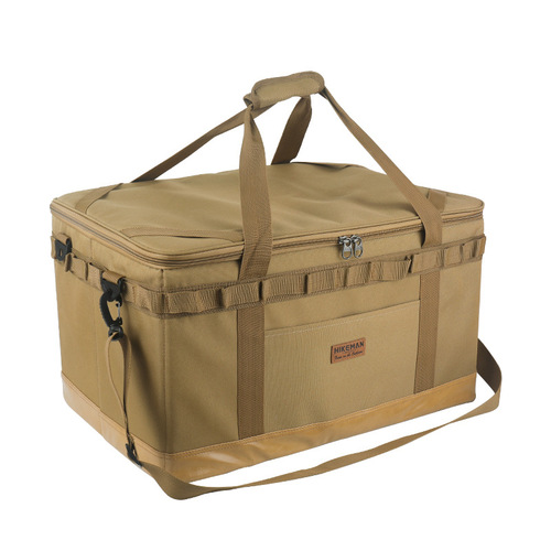 Outdoor camping equipment bag large capacity self-driving camping vehicle storage multi-functional hard-type storage box for the sea