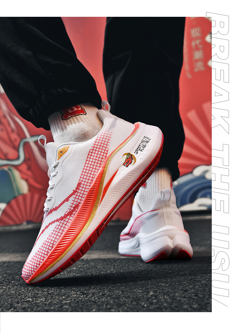 Running Shoes Red Rabbit 7pro Breathable Mesh Light Shock Absorbing_voghion.com