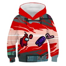 外贸时尚男款童装3D印花卫衣动漫游戏系列周边上衣连帽衫一件代发