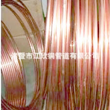 Venta directa de fábrica, accesorios de tubería de refrigeración de tubería de cobre en espiral TP2 de cobre de alta calidad, selección de alta calidad