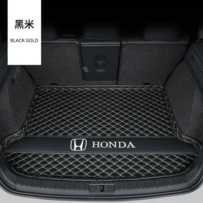 Trunk Mat, Special car VV fully - bottom-pad-black-and-beige-standard-diamond-vv-material-message-model-year