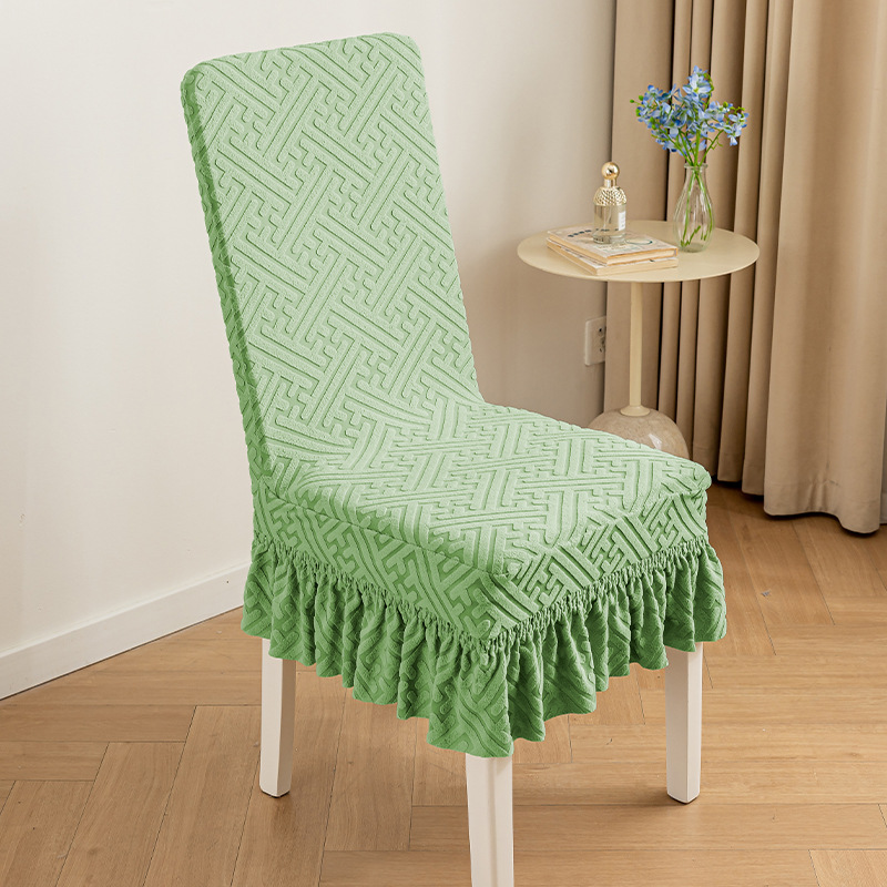 Cubierta de asiento elástico espesa esponja cojín integral cuatro estaciones general simple asiento de mesa de comedor cubierta de asiento cojín de invierno