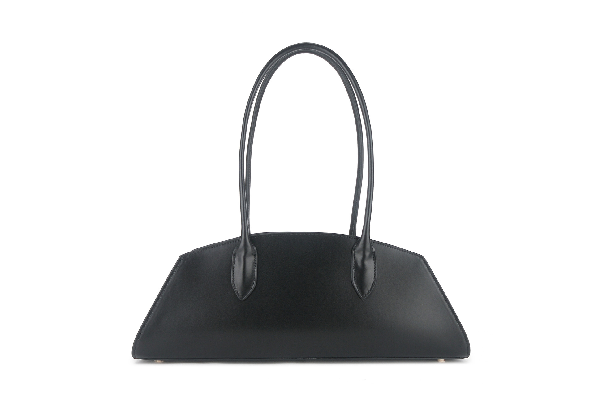 2025 Ruel Genuine Leather French Vintage Baguette Bag Autumn/Winter Commuter Suede Shoulder Bag Handbag - Thumbnail 8