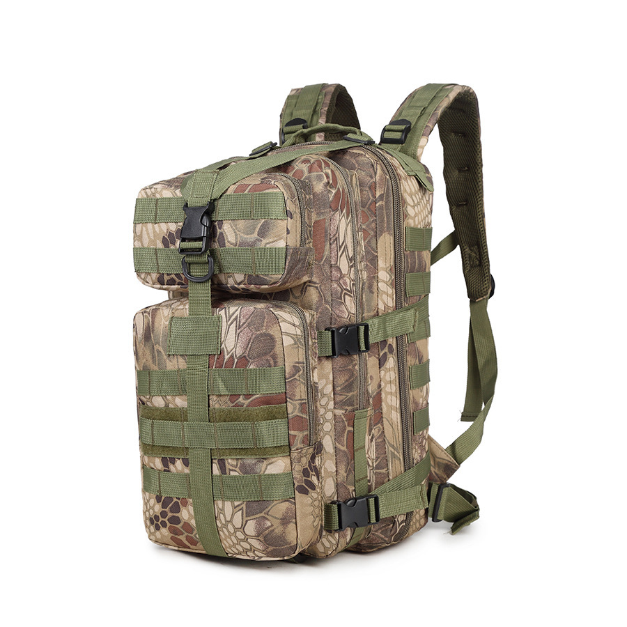 Mochila Táctica de Camuflaje de Tela Oxford, Resistente al Desgaste y Transpirable para Deportes al Aire Libre image 5