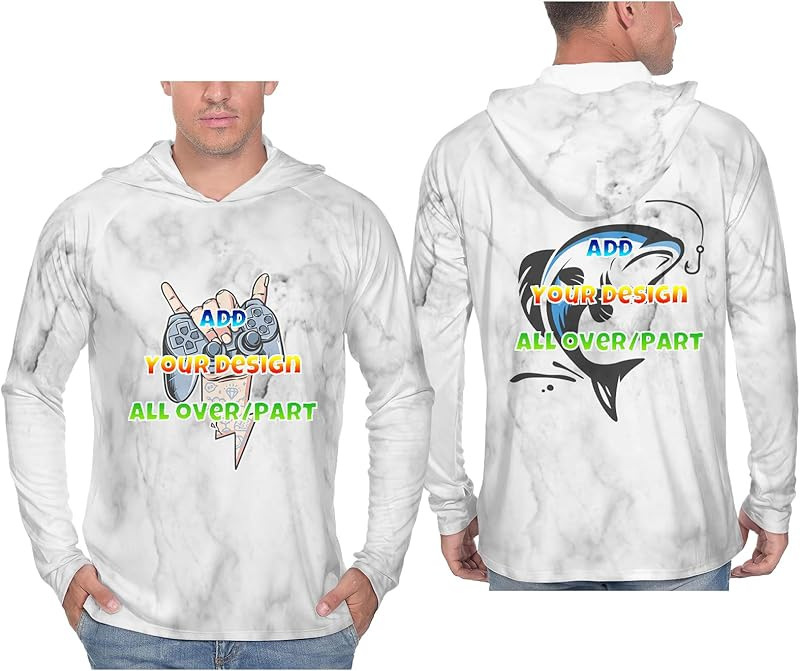 fishing hoodies 钓鱼服跨境男女卫衣连帽衫垂钓防晒速干透气上衣|undefined