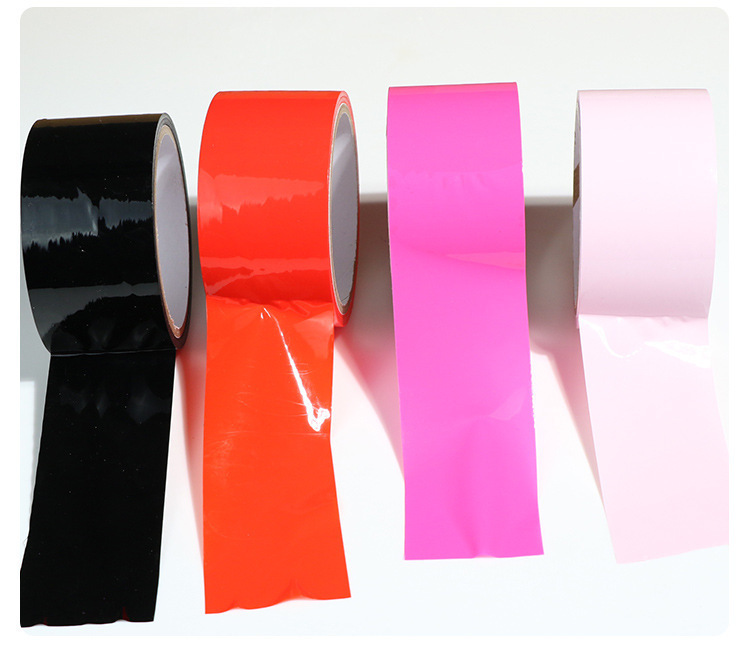 Jiuai SM Bondage Electrostatic Tape 10m Red PVC Couple Role Play Accessory — detail image 8
