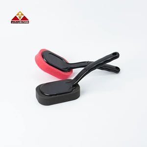 Jinyumi Tire Wax Brush Plastic Handle Imported Waxing Sponge Car Supplies Cleaning Tools Directly Supplied by Manufacturer