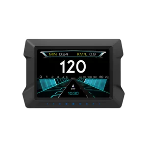 Cross-border multifunctional LCD HUD head-up display car-mounted high-definition OBD automotive instrument digital GPS inclinometer