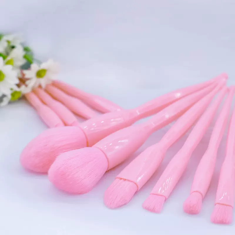 10支化妆刷套装散粉刷纤维毛眼部化妆刷子美妆工具现货批发定妆