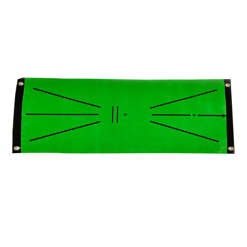 Alfombrilla de golpe de golf, práctica de swing de golf universal para interiores y exteriores, suministros de colchoneta de golf