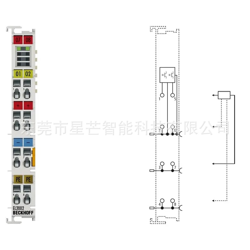 倍福EL2002模块EtherCAT端子德国BECKHOFFEL全新原装现货工业级