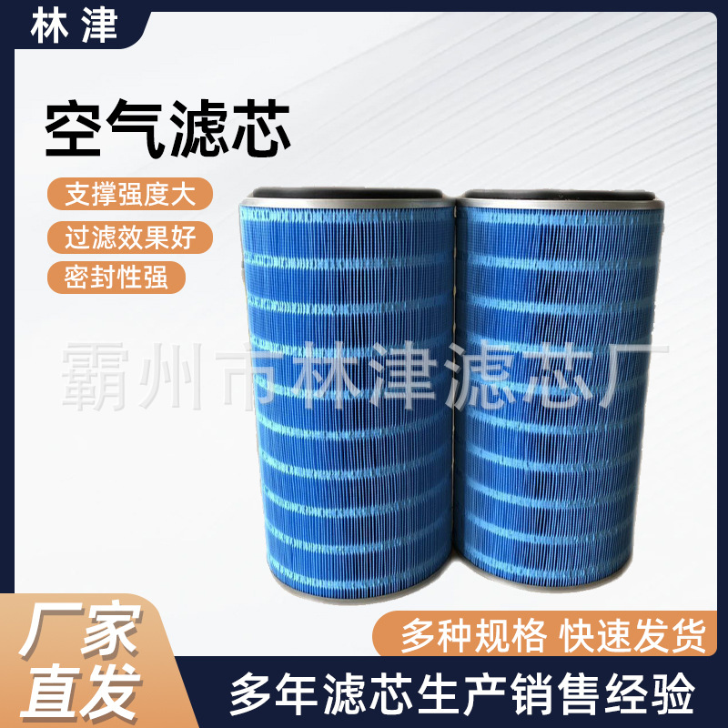 空气滤芯风机制氧机烟尘净化喷粉设备自洁式粉末过滤器空气滤芯