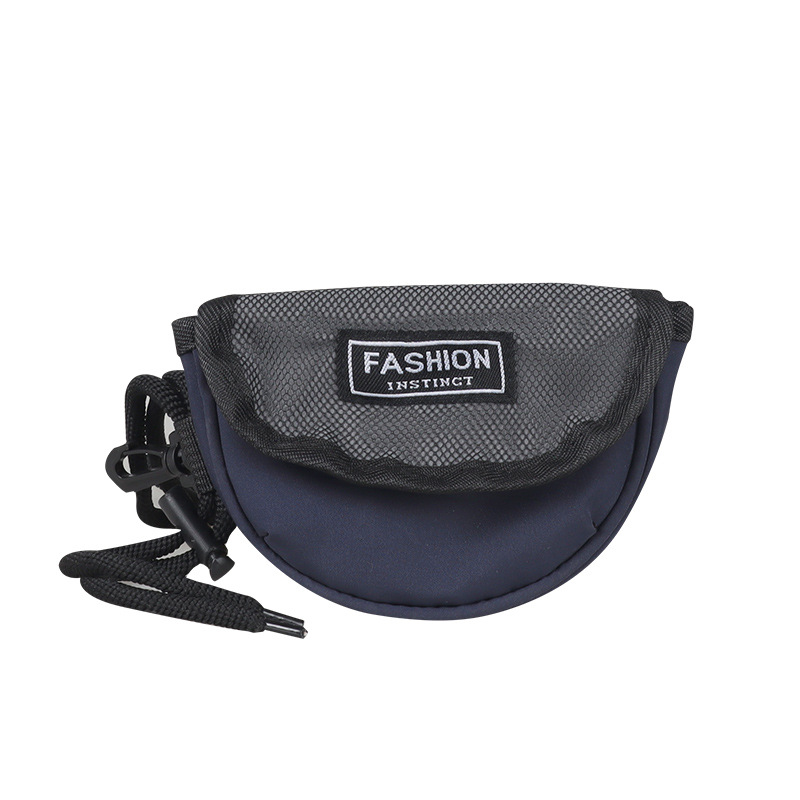 INS estilo coreano para niños bolsa de viaje al aire libre forma cóncava para niños bolsa informal de lona para niños y niñas bolsa simple de media luna