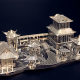 Unzip! Alloy New Suzhou Garden Model Difficulty 3D Metal Building Blocks Handmade Puzzle Creative Hua Geng