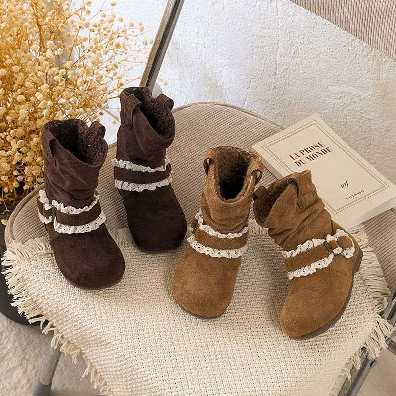 Детские кожаные сапоги