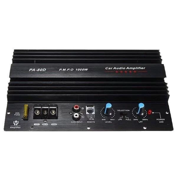 Car subwoofer amplifier motherboard 1000W car audio amplifier board 12V