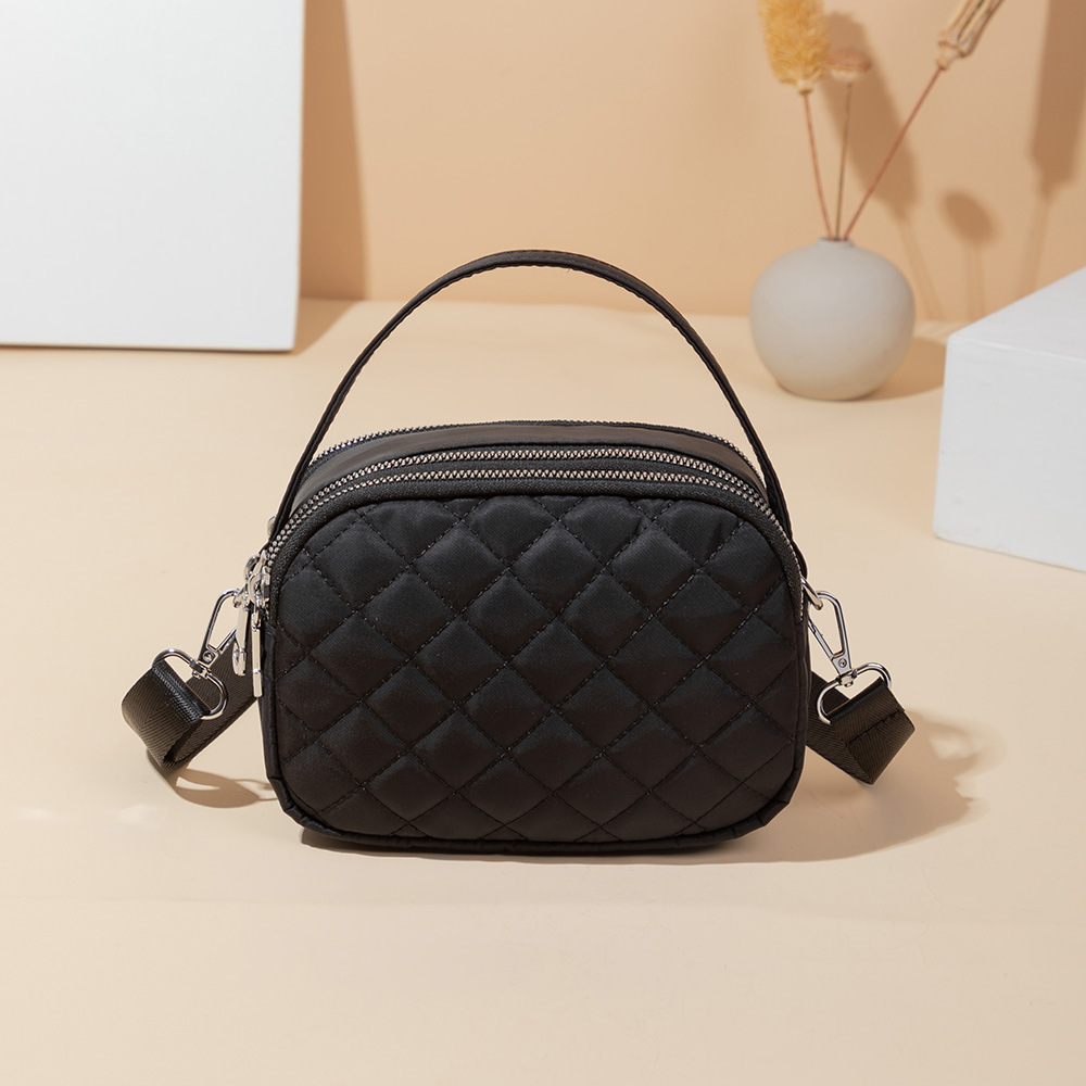 Bolso de hombro de mujer bolso de hombro de fábrica de venta directa 2025 nuevo logotipo de moda casual bolso de mujer bordado