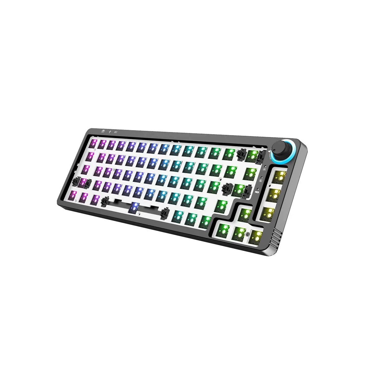 ГАМАКАЙ LK67 набор клавиатуры RGB горячей замены совместимый с 3/5PIN переключателем с регулятором