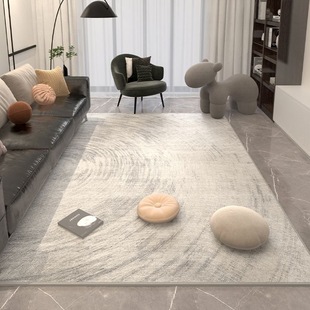 Modern Minimalist Living Room Carpet, Home Thickened Sofa Coffee Table Floor Mat, High-End Bedroom Large Area Full Mat