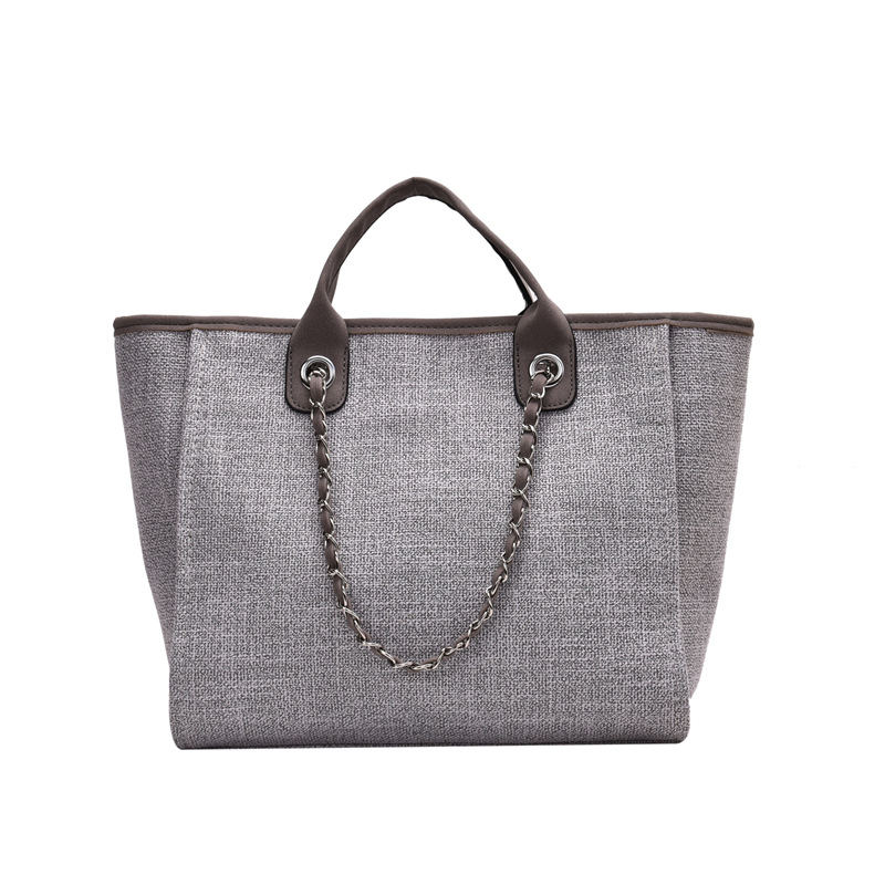 1069g Weight Zipper Closure Type Double Shoulder Straps Strap Type Tote Bag Bags Type Daily Occasion Canvas Material Solid Color Pattern All Seasons Season Women'S Gender Fashion Style Square Shape Sewing Craft Medium Size Women's Medium All Seasons Canvas Fashion Tote Bag 19