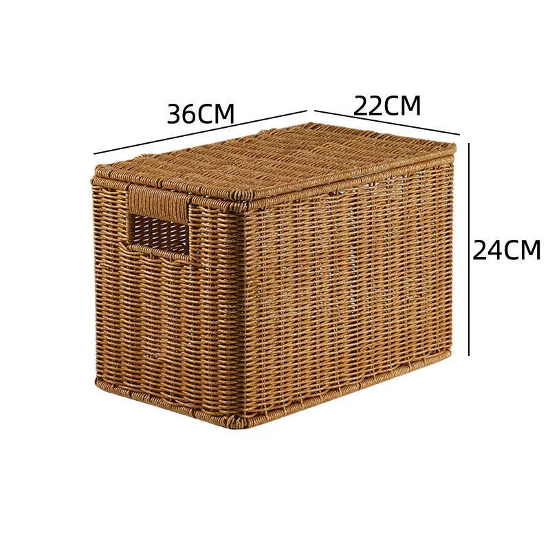 Woven storage box, Nordic style