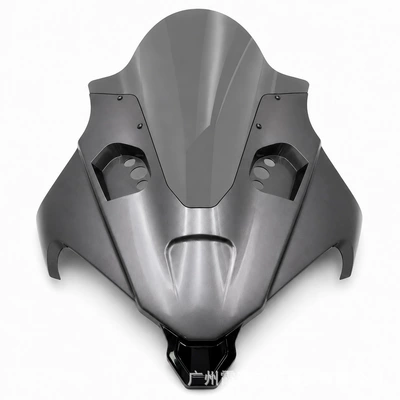 windshield modification, front face Motorcycle front windshield - bright-gray-gray